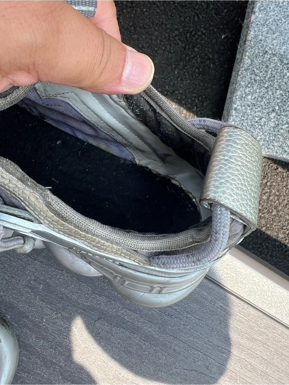 Versace Chain Reaction Silver shoes men size 40 / US 7